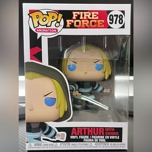 Fire Force Arthur with Sword Funko Pop! Vinyl Figure #978